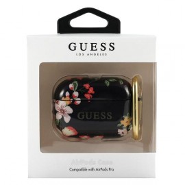 Чехол Guess для Airpods Pro TPU With Ring (GUACAPTPUBKFL04)