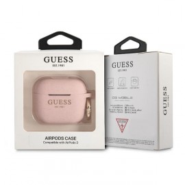 Чехол Guess для Airpods 3 Silicone With Ring (GUA3SGGEP)