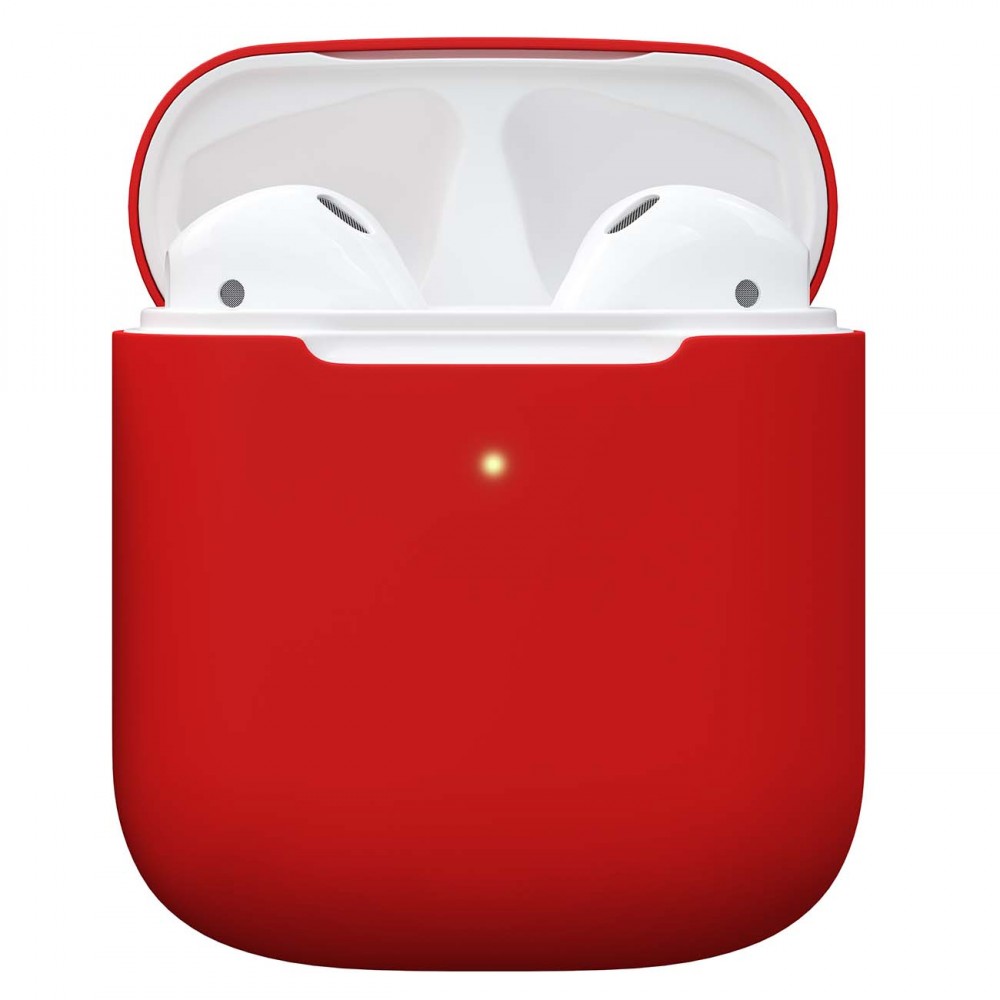 Чехол для AirPods Red Line 1,3 mm красный