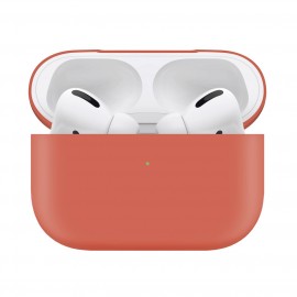 Чехол для AirPods Pro InterStep liquid silicone персиковый