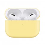 Чехол для AirPods Pro InterStep liquid silicone жёлтый