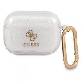 Чехол Guess для Airpods Pro TPU With carabin (GUAPUCG4GT)