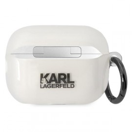 Чехол Karl Lagerfeld для Airpods Pro 2 TPU With Ring (KLAP2HNIKTCT)