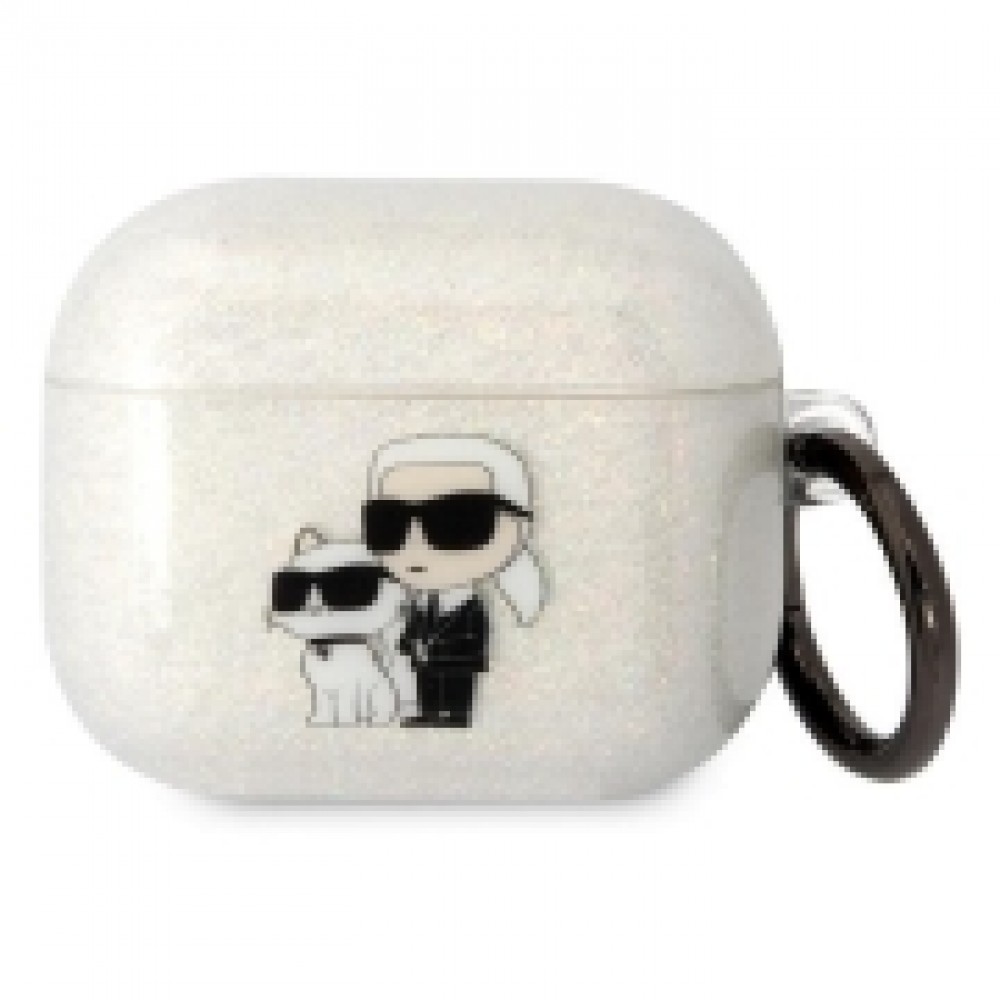 Чехол Karl Lagerfeld для Airpods 3 TPU With Ring (KLA3HNKCTGT)