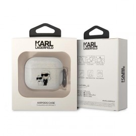 Чехол Karl Lagerfeld для Airpods 3 TPU With Ring (KLA3HNKCTGT)