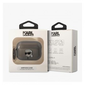 Чехол Karl Lagerfeld для Airpods Pro 2 TPU With Ring (KLAP2HNIKTCK)