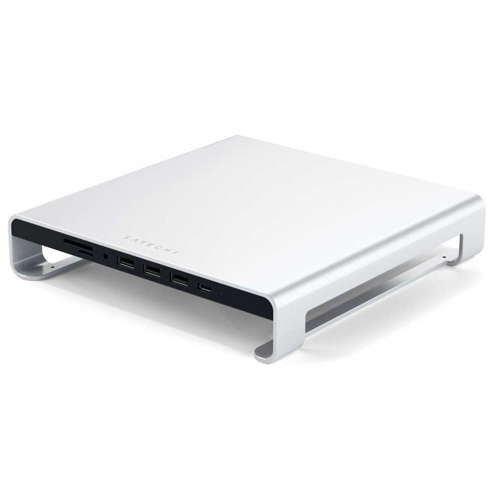 Подставка Satechi Type-C Aluminum iMac Stand Silver (ST-AMSHS)