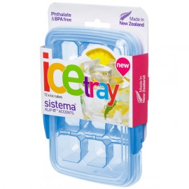 Форма для льда Sistema KLIP IT Ice Tray Accents Medium Blue (61445)