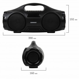 Портативная акустика Sonnen B332, 16 Вт, Bluetooth, FM-тюнер, microSD, MP3