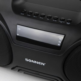 Портативная акустика Sonnen B332, 16 Вт, Bluetooth, FM-тюнер, microSD, MP3