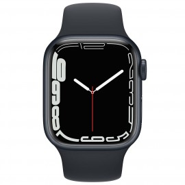 Смарт-часы Apple Watch Series 7 GPS 41mm MidnightAl/Midnight Sport