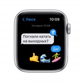 Смарт-часы Apple Watch Nike SE GPS 44mm SilAl/Pure Pl/Black NikeSp