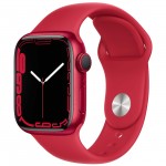 Смарт-часы Apple Watch Series 7 GPS 41mm (PRODUCT)RED Alum. Sport