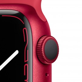 Смарт-часы Apple Watch Series 7 GPS 41mm (PRODUCT)RED Alum. Sport