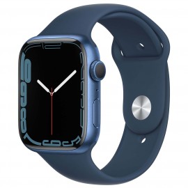 Смарт-часы Apple Watch Series 7 GPS 45mm Blue Al/Abyss Blue Sport