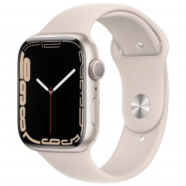 Смарт-часы Apple Watch Series 7 GPS 45mm Starlight Alum. Sport