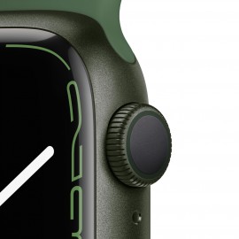 Смарт-часы Apple Watch Series 7 GPS 41mm Green Alum./Clover Sport