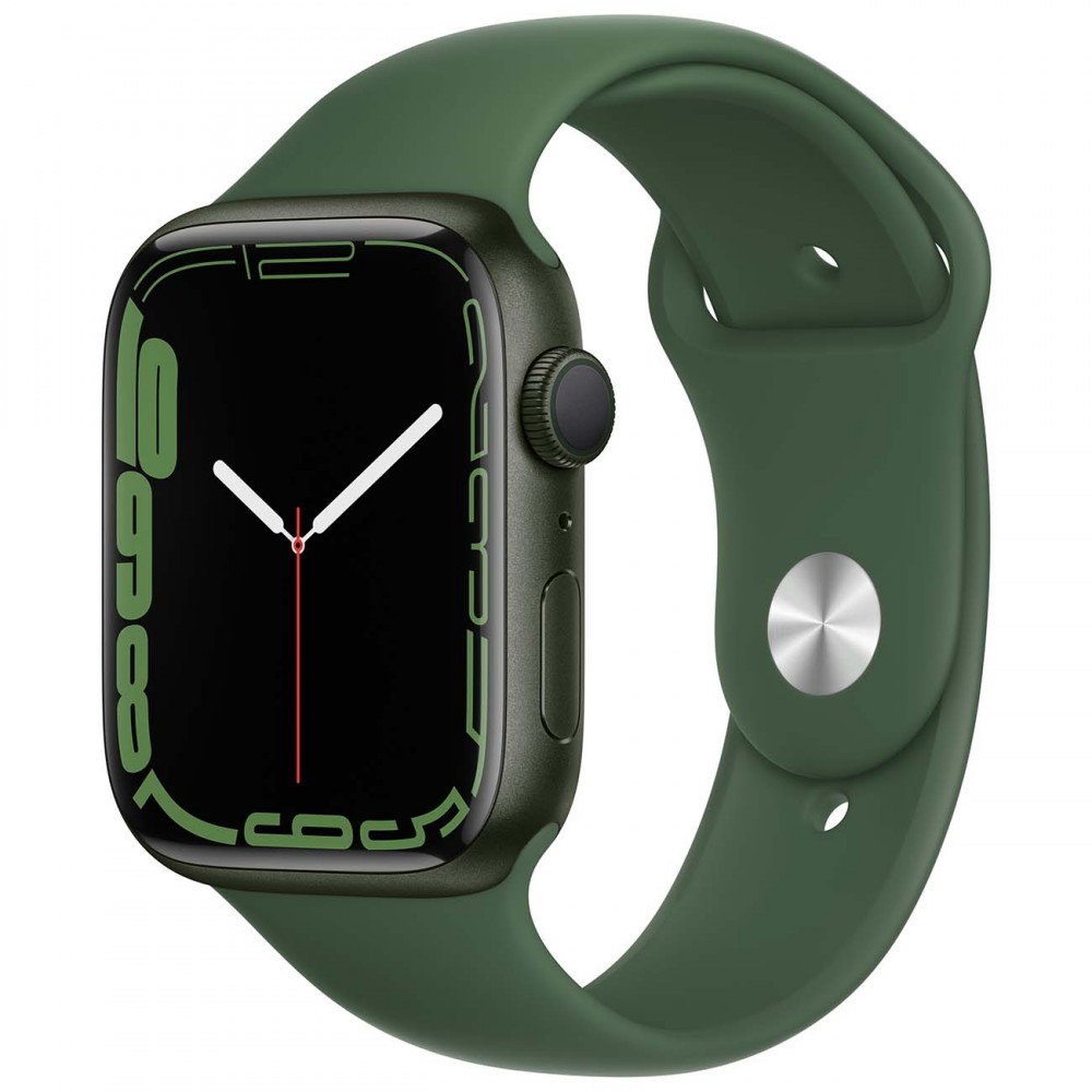 Смарт-часы Apple Watch Series 7 GPS 45mm Green Al/Clover Sport