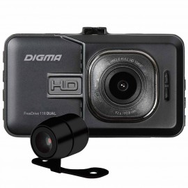 Видеорегистратор Digma FreeDrive 118 Dual Black