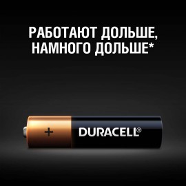 Батарея Duracell AAА LR03-18BL Basic 18шт.