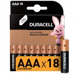 Батарея Duracell AAА LR03-18BL Basic 18шт.