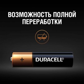 Батарея Duracell Professional AAA LR03/MN2400 4шт.