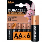 Батарея Duracell Professional AA LR6/MN1500 6 шт.