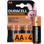 Батарея Duracell Professional AA LR6/MN1500 4шт.