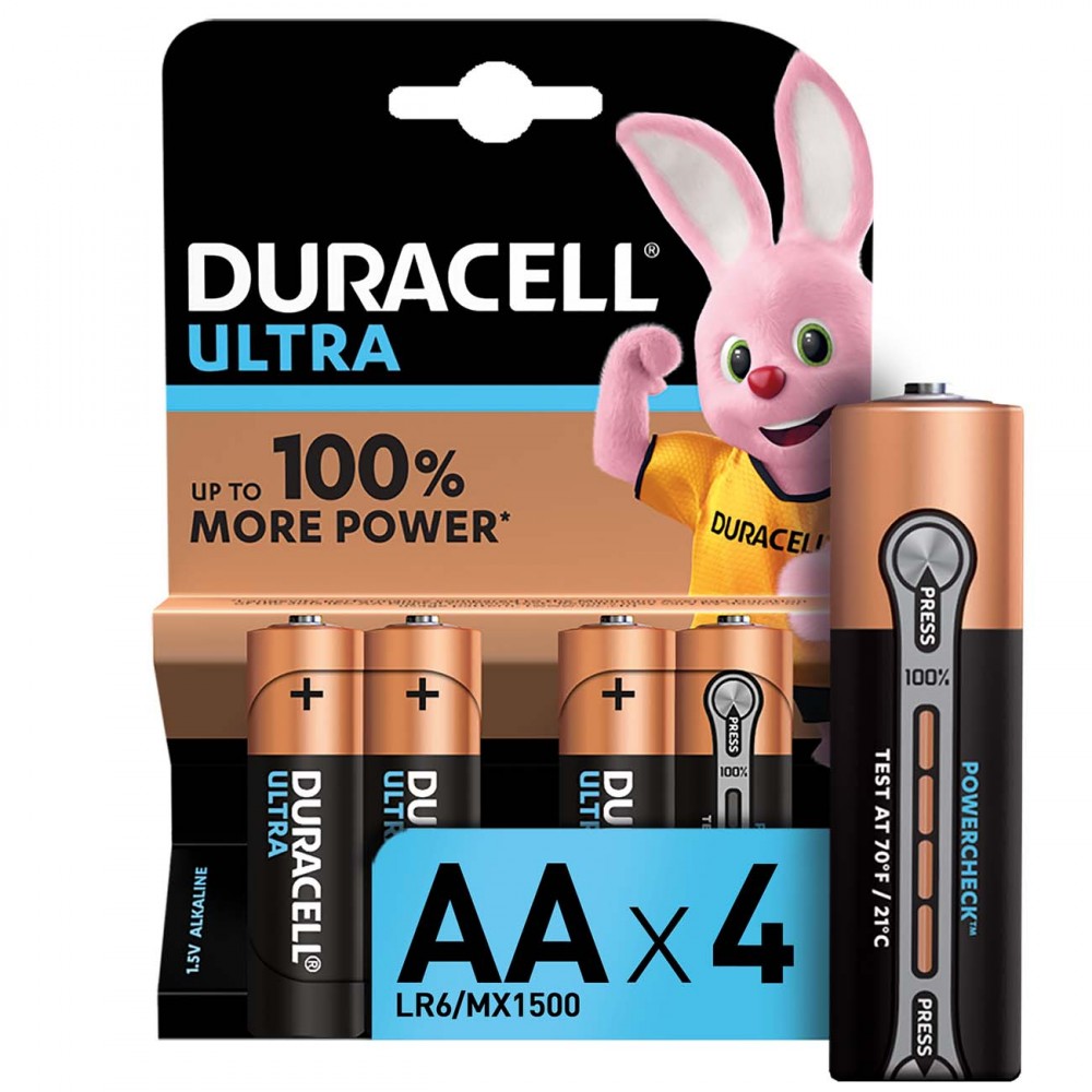 Батарея Duracell Ultra Power AА LR6 4шт