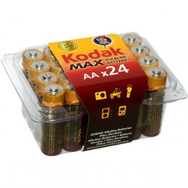 Батарея Kodak MAX LR6-24 PLASTIC BOX [24 AA PVC] 