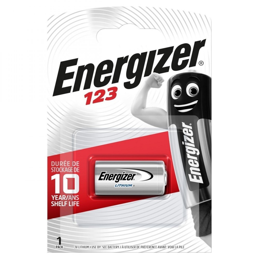 Батарея Energizer 123 Lithium 1 шт