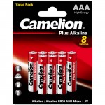 Батарея Camelion LR03 Plus Alkaline BL-8