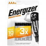 Батарея Energizer Industrial AAA-LR03 4шт.