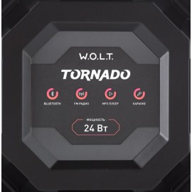 Беспроводная акустика W.O.L.T. Tornado Black