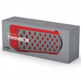 Беспроводная акустика Rombica MySound Twinbox Red (BT-S076)