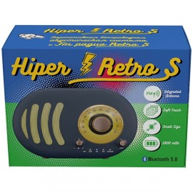 Беспроводная акустика HIPER RETRO S DEEP BLUE