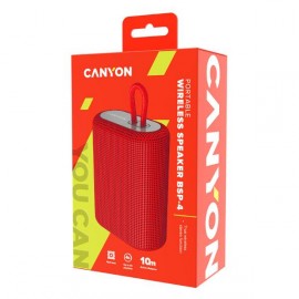 Беспроводная акустика Canyon BSP-4 Red (CNE-CBTSP4R)