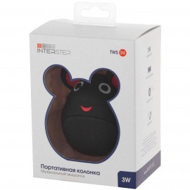 Беспроводная акустика InterStep SBS-420 Little Mouse, Black