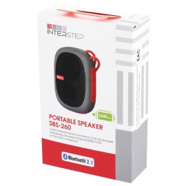 Беспроводная акустика InterStep SBS-260 Red (IS-LS-SBS260RED-000B201)