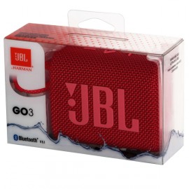 Беспроводная акустика JBL Go 3 Red (JBLGO3RED)