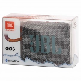 Беспроводная акустика JBL Go 3 Grey (JBLGO3GRY)