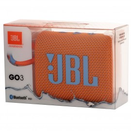 Беспроводная акустика JBL Go 3 Orange (JBLGO3ORG)