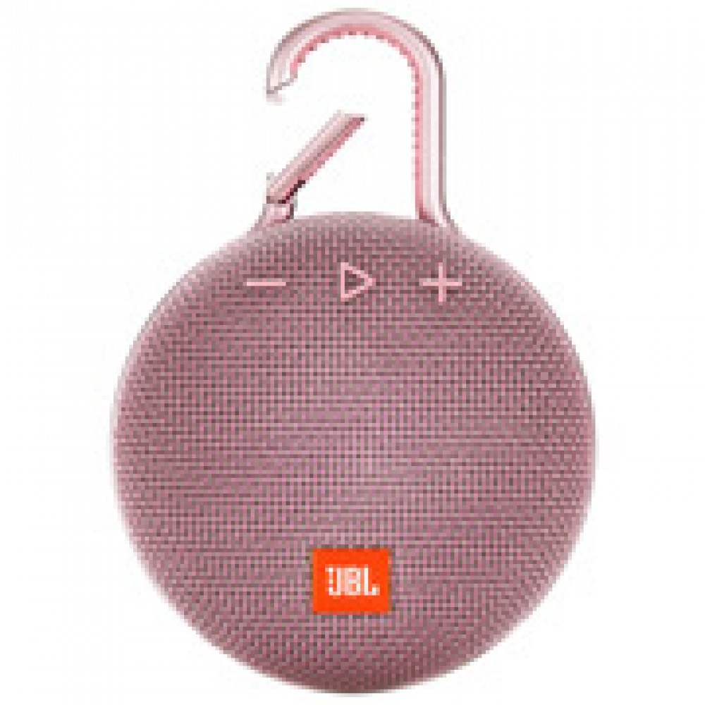 Беспроводная акустика JBL Clip 3 Pink