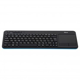 Клавиатура беспроводная Trust Veza Wireless Touchpad Keyboard (22230)