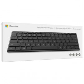 Клавиатура беспроводная Microsoft Bluetooth Designer compact keyboard Black