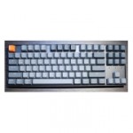 Клавиатура беспроводная неигровая Keychron K8,TKL,White LED,Gateron Brown Switch