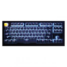 Клавиатура беспроводная неигровая Keychron K8,TKL,White LED,Gateron Brown Switch