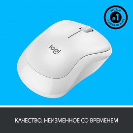 Мышь беспроводная Logitech M220 White