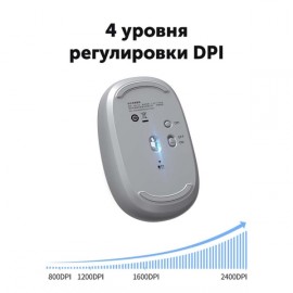 Мышь беспроводная uGreen MU105 Gray (90669)