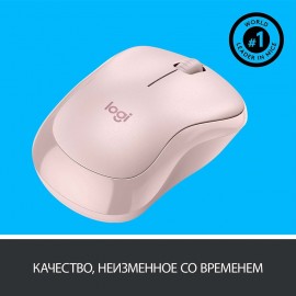 Мышь беспроводная Logitech M220 Pink